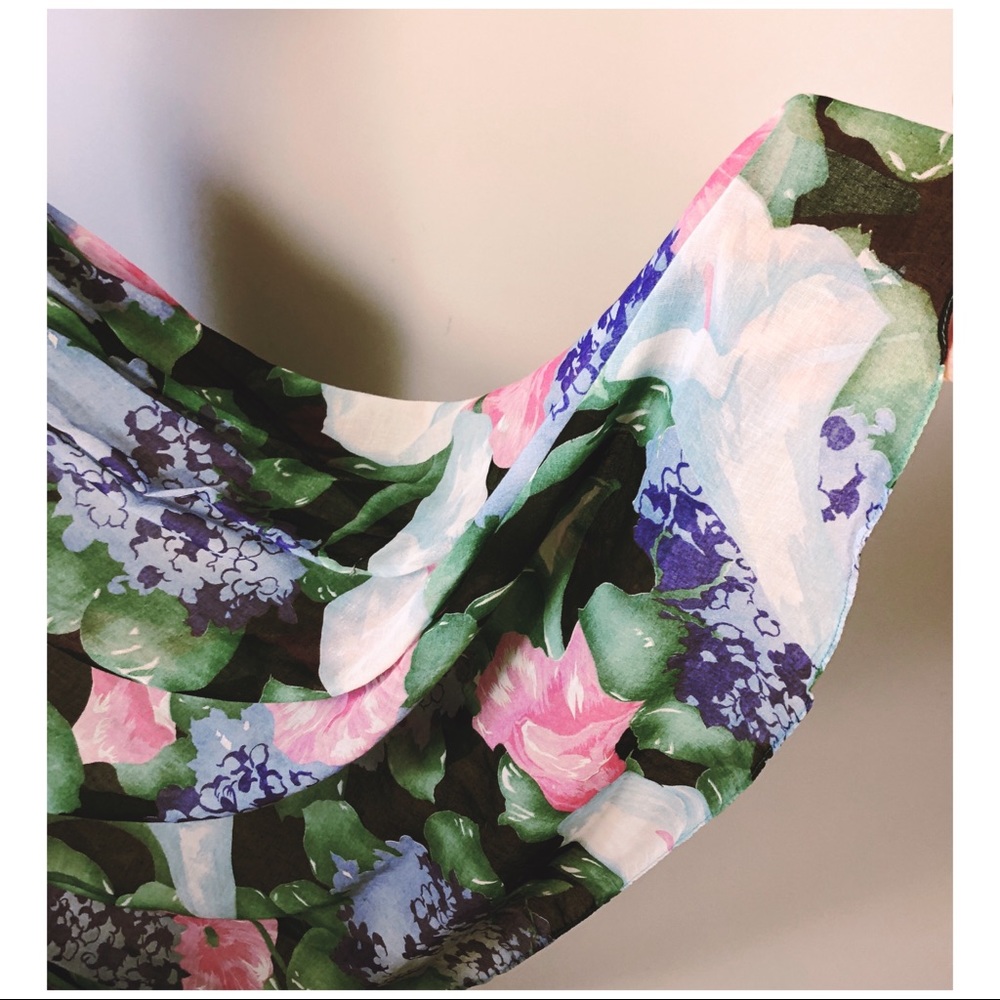 Act 1 Vintage 1980’s Floral Summer Dress - image 4